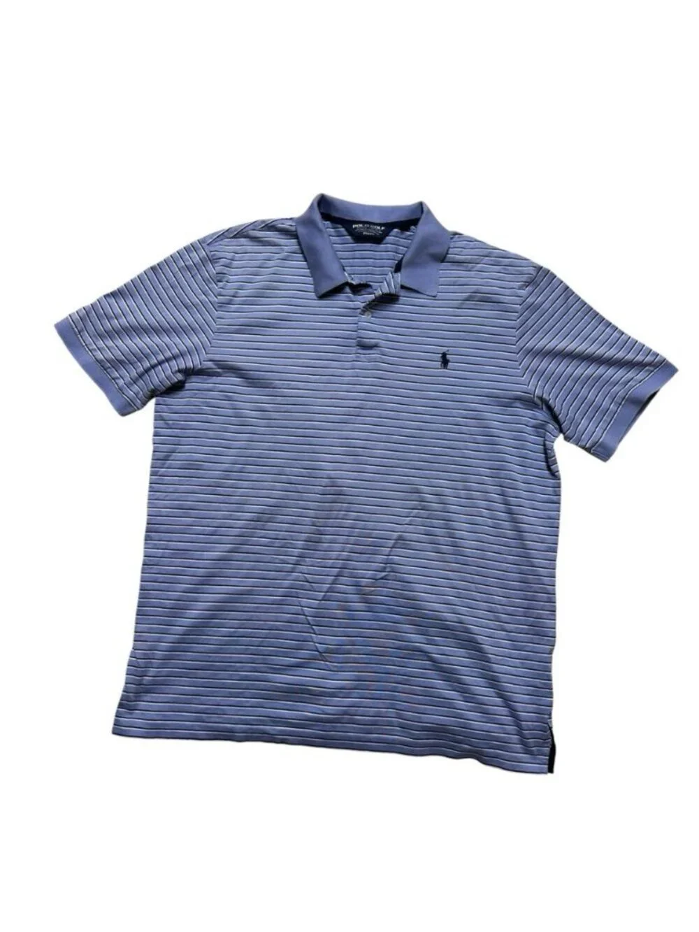 Polo Golf Ralph Lauren Pro Fit Striped Polo Shirt XL 100% Cotton